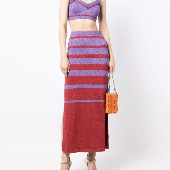 Rabanne knitted crop top & midi skirt (NWOT) - Picture 5 of 5